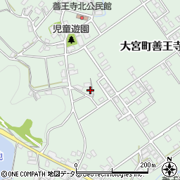 京都府京丹後市大宮町善王寺188-3周辺の地図