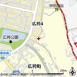 東京都町田市広袴町462周辺の地図