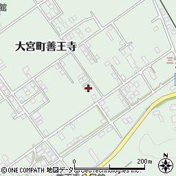 京都府京丹後市大宮町善王寺343-6周辺の地図