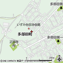 多部田第3公園周辺の地図