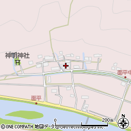 岐阜県美濃市乙狩344周辺の地図
