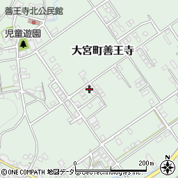 京都府京丹後市大宮町善王寺454-19周辺の地図