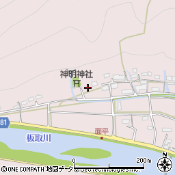 岐阜県美濃市乙狩286周辺の地図