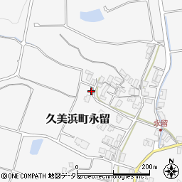 京都府京丹後市久美浜町永留1185-1周辺の地図