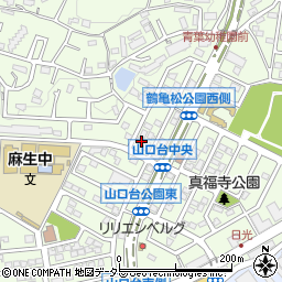神奈川県川崎市麻生区上麻生4丁目45-8周辺の地図
