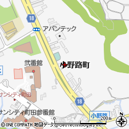 東京都町田市小野路町2342周辺の地図