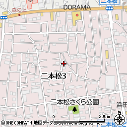 神奈川県相模原市緑区二本松3丁目6-11周辺の地図