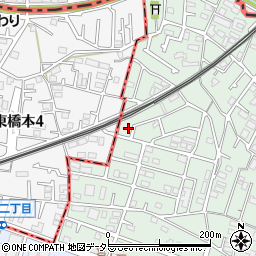 神奈川県相模原市中央区宮下本町3丁目56-25周辺の地図