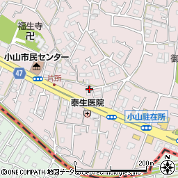 東京都町田市小山町2471-3周辺の地図