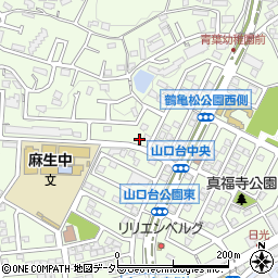 神奈川県川崎市麻生区上麻生4丁目44-6周辺の地図
