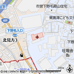 ヤマザキＹショップハートフル川崎病院店周辺の地図