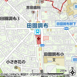 マツモトキヨシ田園調布店周辺の地図