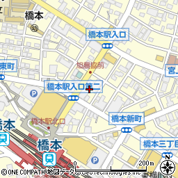 神奈川県相模原市緑区橋本3丁目30周辺の地図