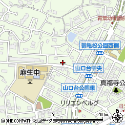 神奈川県川崎市麻生区上麻生4丁目44-8周辺の地図
