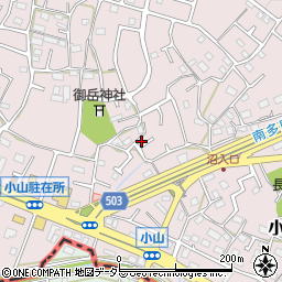 東京都町田市小山町1249周辺の地図