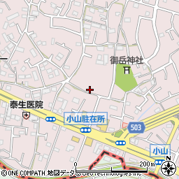 東京都町田市小山町1176周辺の地図