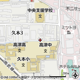 ライフサポート介護サービス周辺の地図