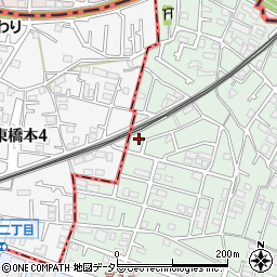 神奈川県相模原市中央区宮下本町3丁目56-25-1周辺の地図