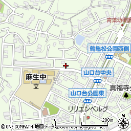 神奈川県川崎市麻生区上麻生4丁目44-9周辺の地図