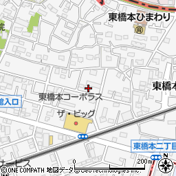 橋本フラワーマンション周辺の地図