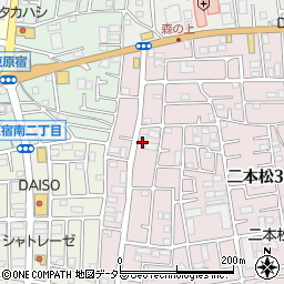 神奈川県相模原市緑区二本松3丁目44-15周辺の地図