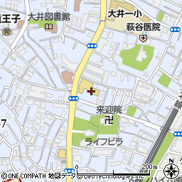 東京都品川区大井6丁目11周辺の地図