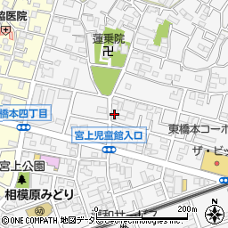 相模原市立　宮上児童館周辺の地図