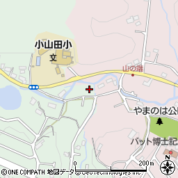 東京都町田市上小山田町1周辺の地図