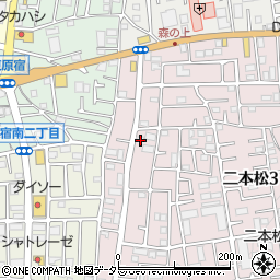 神奈川県相模原市緑区二本松3丁目44-16周辺の地図