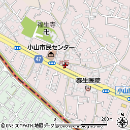 東京都町田市小山町2484周辺の地図