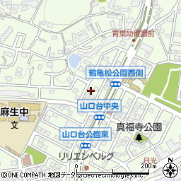神奈川県川崎市麻生区上麻生4丁目45-11周辺の地図