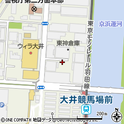 株式会社ふじばす　東京営業所周辺の地図