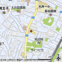 東京都品川区大井6丁目11-1周辺の地図