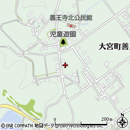 京都府京丹後市大宮町善王寺186周辺の地図