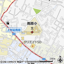 川崎市立南原小学校周辺の地図