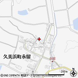 京都府京丹後市久美浜町永留1339-1周辺の地図