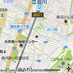 まいばすけっと立会川店周辺の地図