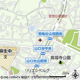 神奈川県川崎市麻生区上麻生4丁目45-12周辺の地図