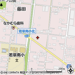 ファミリーマート南アルプス藤田店周辺の地図