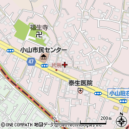 東京都町田市小山町2514周辺の地図