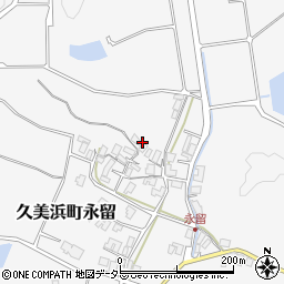 京都府京丹後市久美浜町永留1341-2周辺の地図