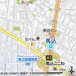 茨木ビル周辺の地図