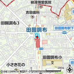 ナチュラルローソン＋ｔｏｋｓ田園調布店周辺の地図