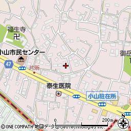 東京都町田市小山町2443周辺の地図