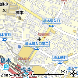 橋本進学研究会周辺の地図