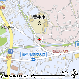神奈川県川崎市宮前区初山1丁目25周辺の地図