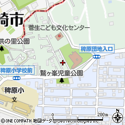 神奈川県川崎市宮前区菅生ケ丘14周辺の地図