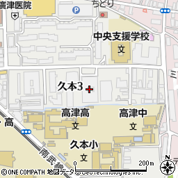 ハローワーク川崎北溝ノ口庁舎周辺の地図