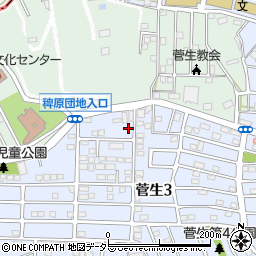 川井工芸社周辺の地図
