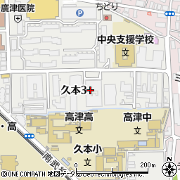 神奈川労働局　公共職業安定所・川崎北・溝ノ口庁舎周辺の地図